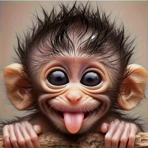 Funny monkey cute - funny,