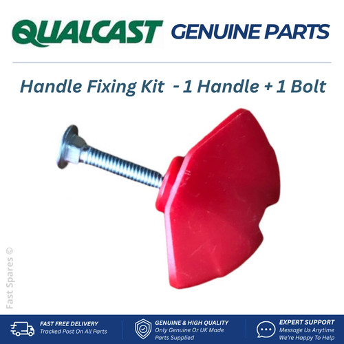 Qualcast lawnmower handle - lawnmower, wing