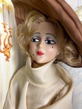 1920’s/30’s Style 26” Boudoir Doll Nouvelle Vogue Zanini & Zambelli Italy 1970