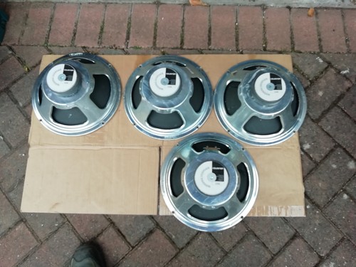 Four matched celestion - g12, l