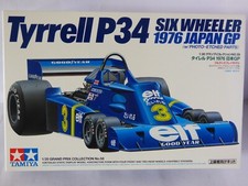 Tamiya Kits 1/20th Scale Tyrrell P34 Six Wheeler 1976 Japanese Grand Prix