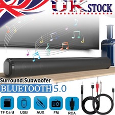 TV Surround Sound Bar Wireless Speaker System 2.0Channel Subwoofer Home Theater
