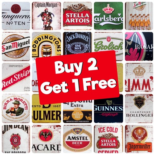 Metal signs vintage - signs, retro