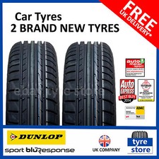 2X New 215 55 16 Dunlop Sport