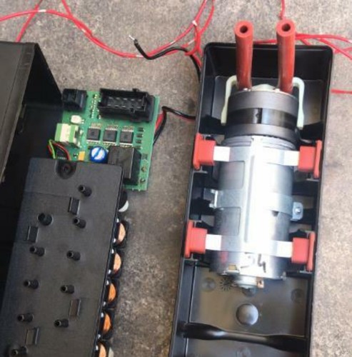 New central door vacuum pump - central,