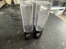 PTCM USB Powered Illuminated Fountain Style Dancing Water Speakers