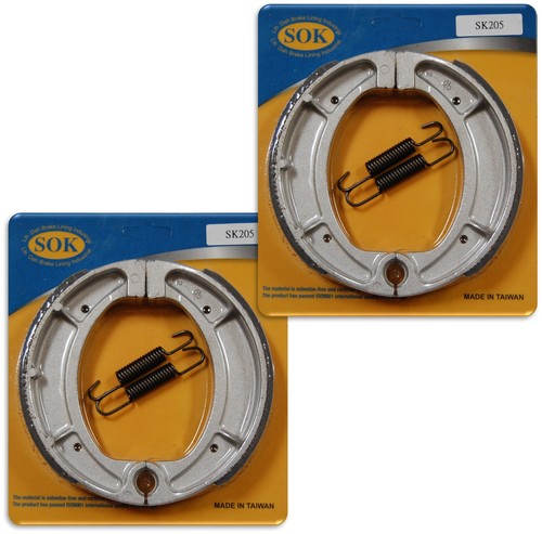 Front rear brake shoes - front&rear,