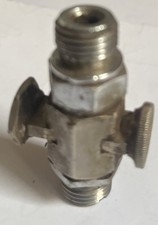 Vintage Motorcycle Brass  1/4 bsp Fuel Tap bsa ariel norton matchless ajs velo