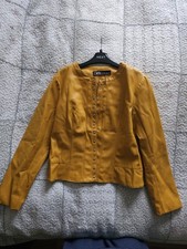 Zara Jacket Size XL  Mustard Colour
