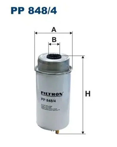 Fuel filter spin pp - filter,