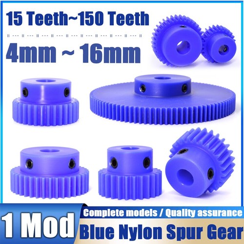 Modulus blue nylon spur gear - spur,