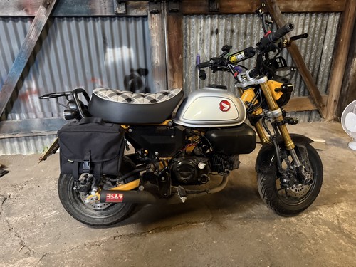 Honda monkey right - monkey, rack