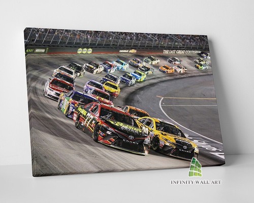 Nascar racing canvas art wall - racing,