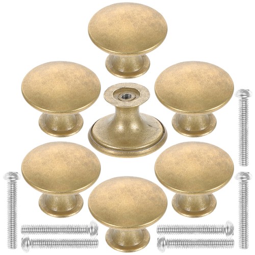 Pcs vintage knobs brass - ,