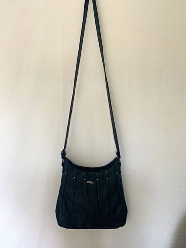 Brand black leather studded - brand,