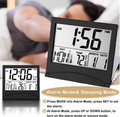 Small lcd digital alarm - lcd,
