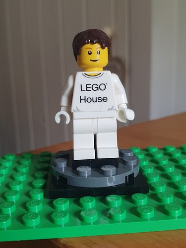 Lego house minifigure white - house,