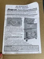 Snap on Tools Box Decals