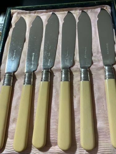Vintage fish knife and - knife, fork