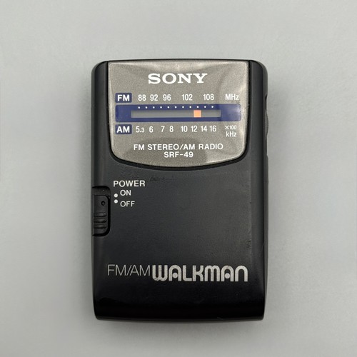 Vintage sony walkman srf - vintage, srf-49