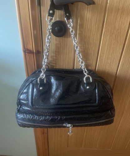 Luella black leather bag - leather,