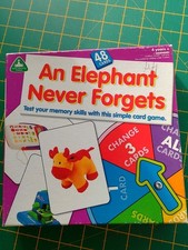 Early Learning Centre An Elephant Never Forgets Memory Game For Children