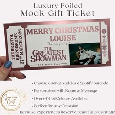 The Greatest Showman -Mock