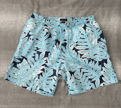 Club room palm - palm, navy