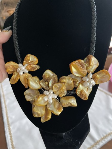 Abalone seashell pearls - seashell,