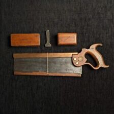 Nice Collection of Stamped Tools With Owners Stamp - 12" Disston Saw 1896-1917