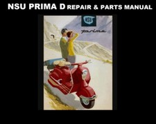 NSU PRIMA D SCOOTER REPAIR