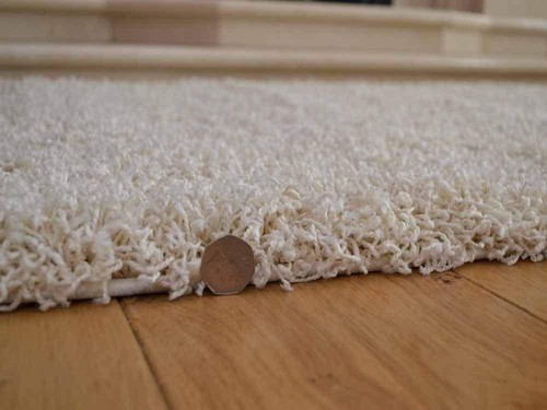 Fluffy shaggy rugs non - shaggy, x