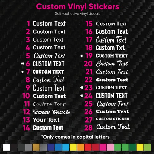 Personalised name vinyl - personalised,