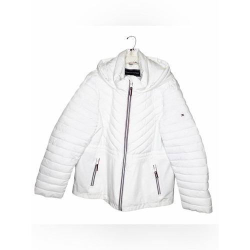 Tommy hilfiger white quilted - tommy,