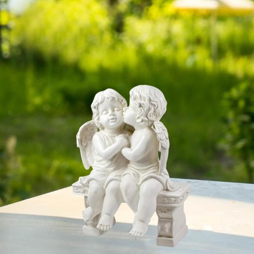 Angel couple statue - angel,