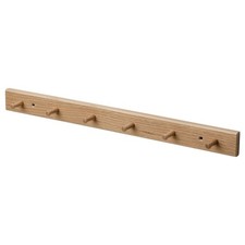 IKEA Solid Oak Wall Rack 6