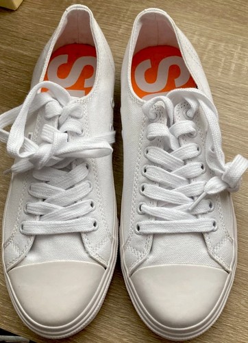 Nwt superdry white canvas - nwt,