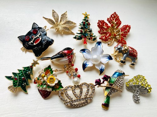 Brooch bundle pieces cute - bundle, 12