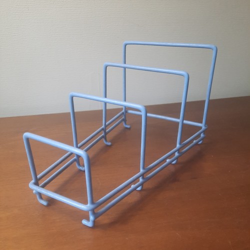 Vintage blue plastic coated - vintage,