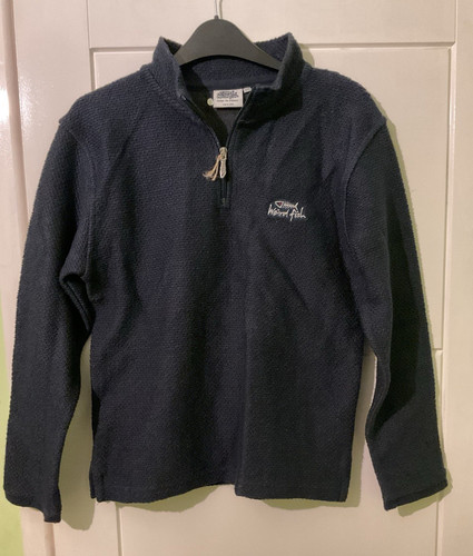 Weird fish navy - knit, jumper