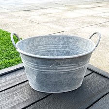 Planters for Garden Zinc Oval