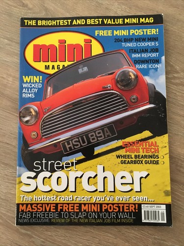 Mini magazine september 2003 - magazine,