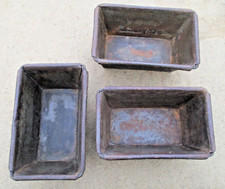 Baker's Heavy Duty Bread Tin Bundle - Great display - Vintage Retro