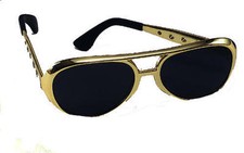 Gold Elvis Presley Sunglasses