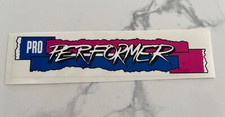 Old school BMX freestyle GT PRO PERFORMER WORLD TOUR HANDLE BAR STICKERS/DECALS