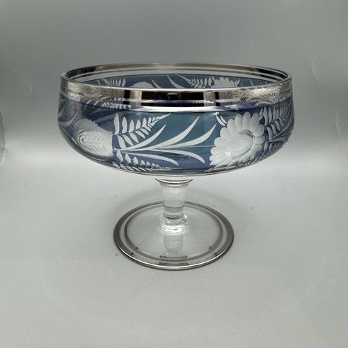 Vintage czech bohemian blue - vintage,