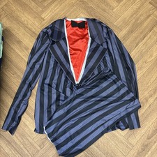 Gomez Adams Adult Fancy Dress Suit One Size