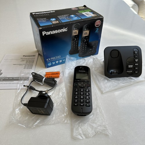 Single panasonic tgc222eb - single, kx-tgc222eb