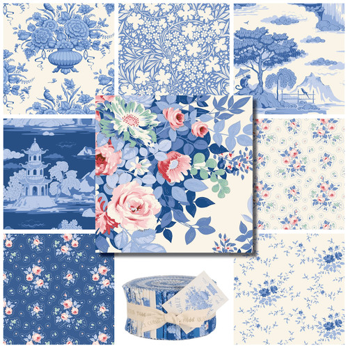 Something blue fabric range - fabric, by