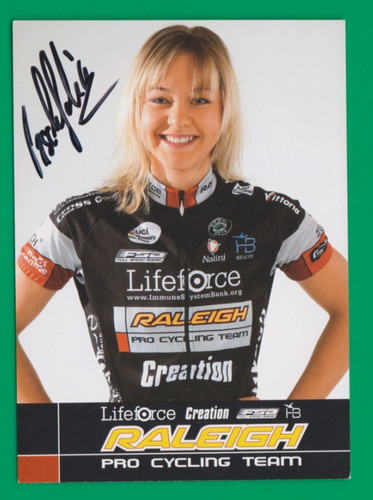 Cycling card - card, pascale
